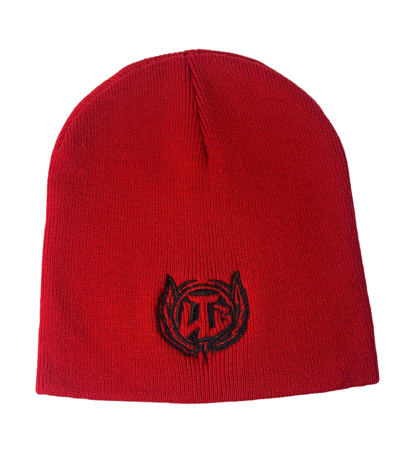 LTB 2nd Edition Short Beanie Red & Black Logo