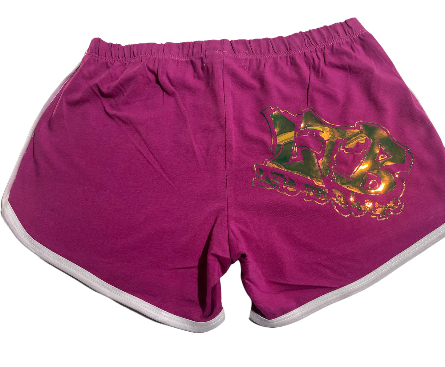 WOMAN BOOTY SHORTS OG LTB PINK & INCANDESCENT