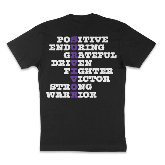 Real Nilla T-Shirt  i_AM_SURVIVOR  ( DOMESTIC VIOLENCE )