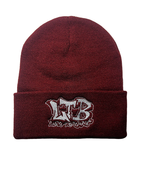 Maroon beanie
