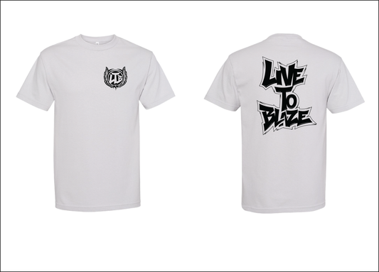 MENS 2ND EDITION LIVE TO BLAZE LIGHT GREY & BLACK