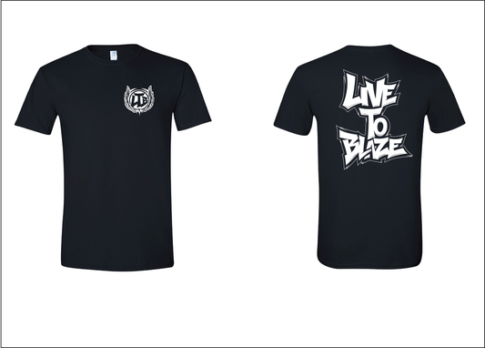 Mens 2nd Edition Live To Blaze Black
