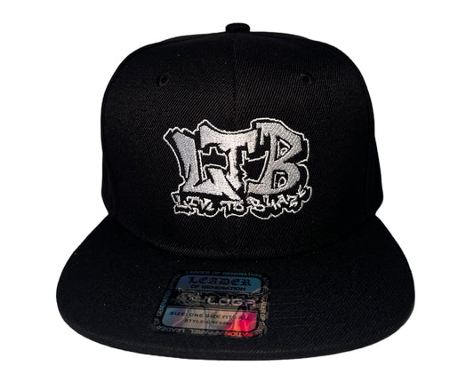 LTB OG SNAPBACK HAT BLACK & WHITE