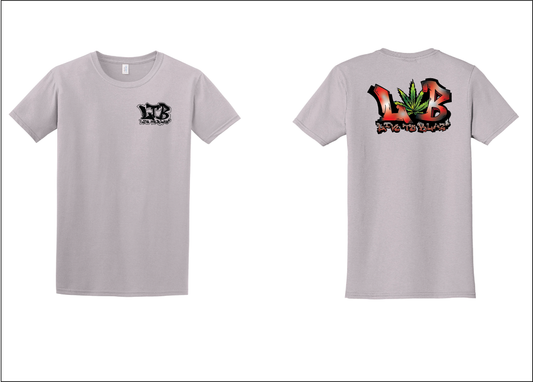 Mens Red Weed Logo Color