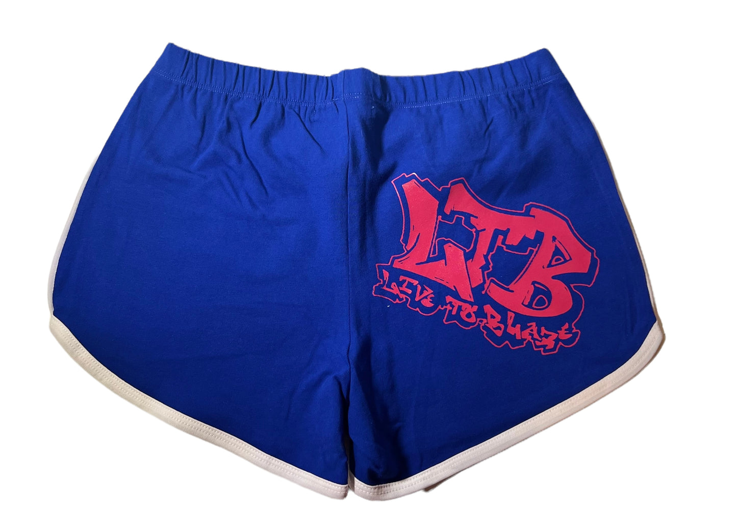 WOMAN BOOTY SHORTS OG LTB BLUE & PINK