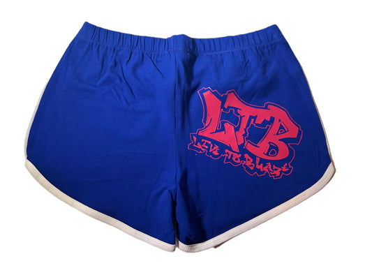 WOMAN BOOTY SHORTS OG LTB BLUE & PINK