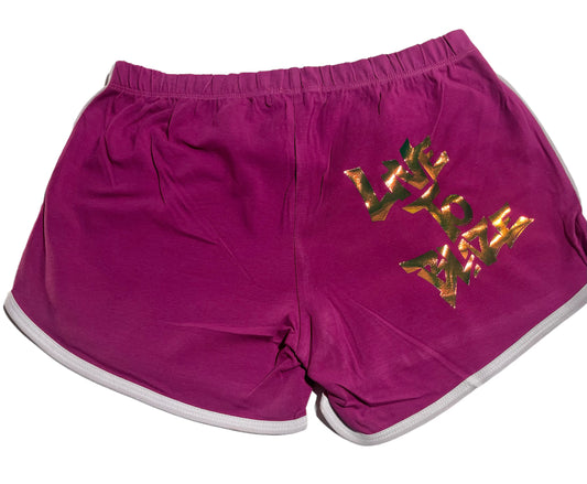 WOMAN BOOTY SHORTS 2nd EDITION LTB PINK & INCANDESCENT