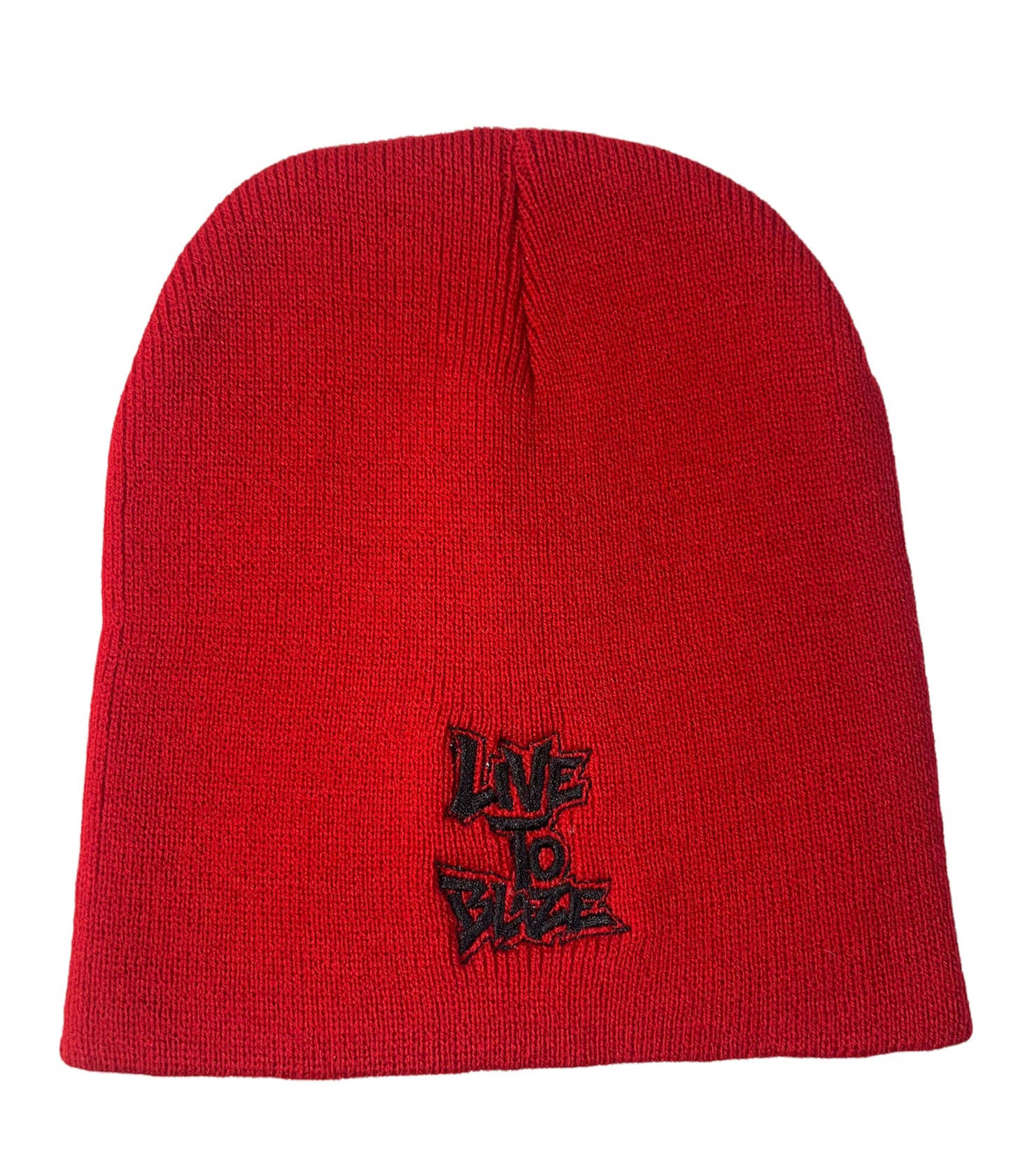 LTB 2nd Edition Short Beanie Red & Black