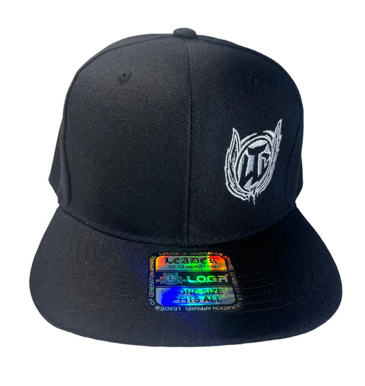 2nd Edition Live To Blaze Snapback Hat Black & White